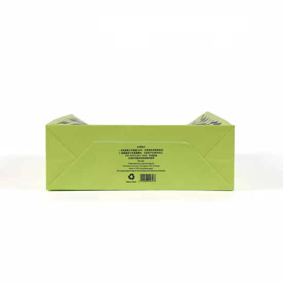 Wholesale Gift Black White Shopping Kraft Packing Paper Bags with Handle