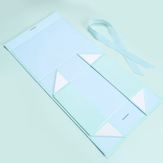 Caja de empaquetado con forma de libro elegante de encargo del papel de imprenta de la caja de la cartulina de la caja de regalo